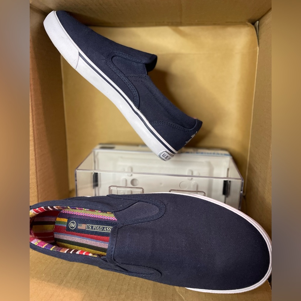 Us polo assn slip ons
